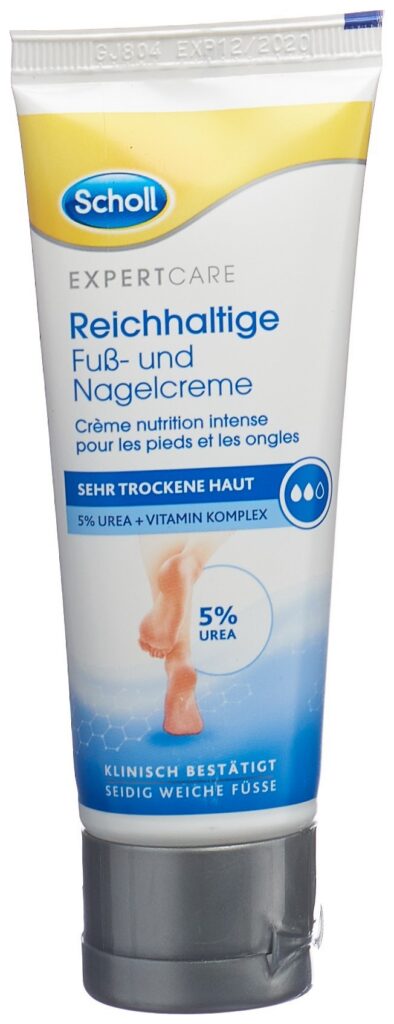 SCHOLL crème nutrition intense pieds ongles 75 ml