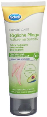 SCHOLL crème hydratante peau sensib pieds tb 75 ml