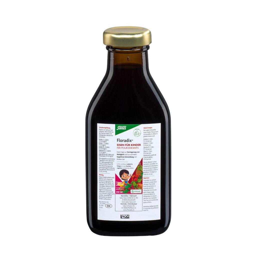 FLORADIX Fer + vitamines pour enfants fl 250 ml