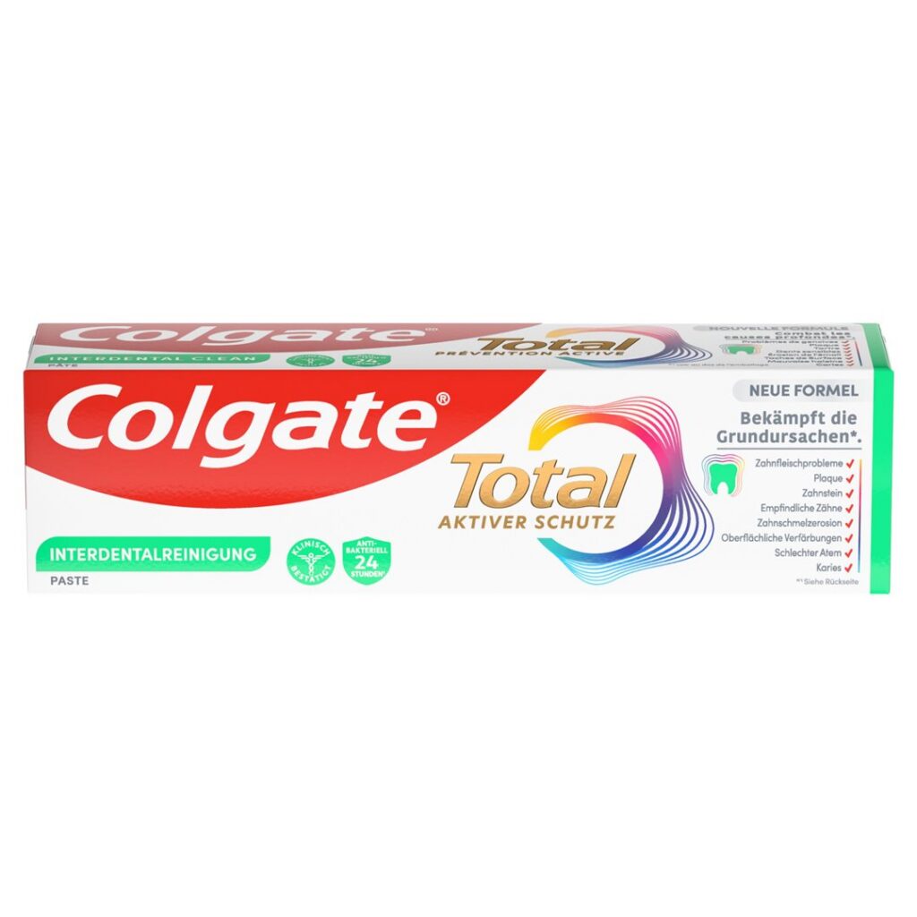 COLGATE TOTAL INTERDENTAL CLEAN dentifrice 75 ml