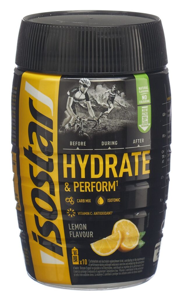 ISOSTAR Hydrate & Perform Plv Lemon 400 g