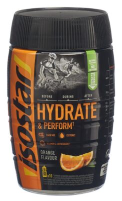 ISOSTAR Hydrate & Perform pdr Orange 400 g