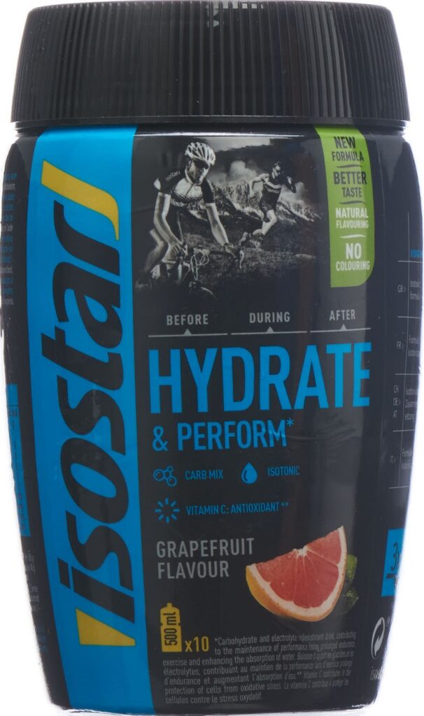 ISOSTAR Hydrate & Perform pdr Grapefruit bte 400 g