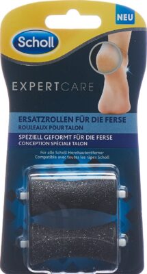 SCHOLL Expert Care rouleaux rechange p talon 2 pce