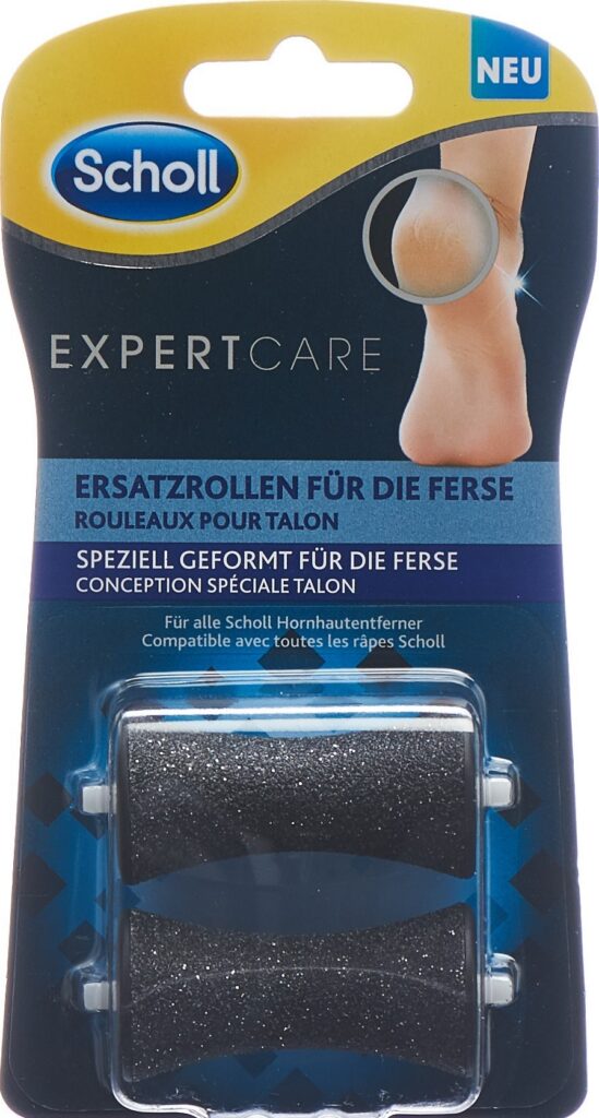 SCHOLL Expert Care rouleaux rechange p talon 2 pce