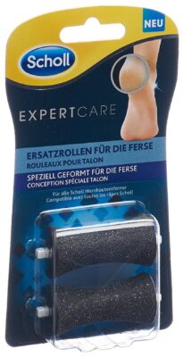 SCHOLL Expert Care rouleaux rechange p talon 2 pce