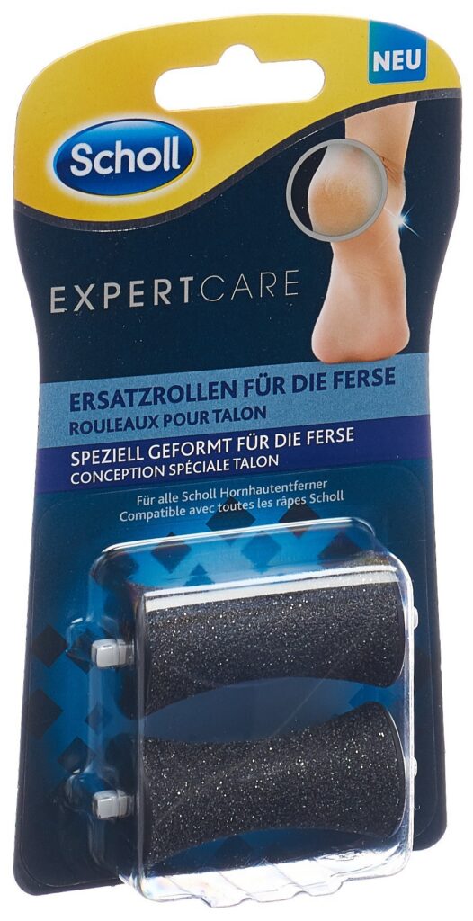SCHOLL Expert Care rouleaux rechange p talon 2 pce