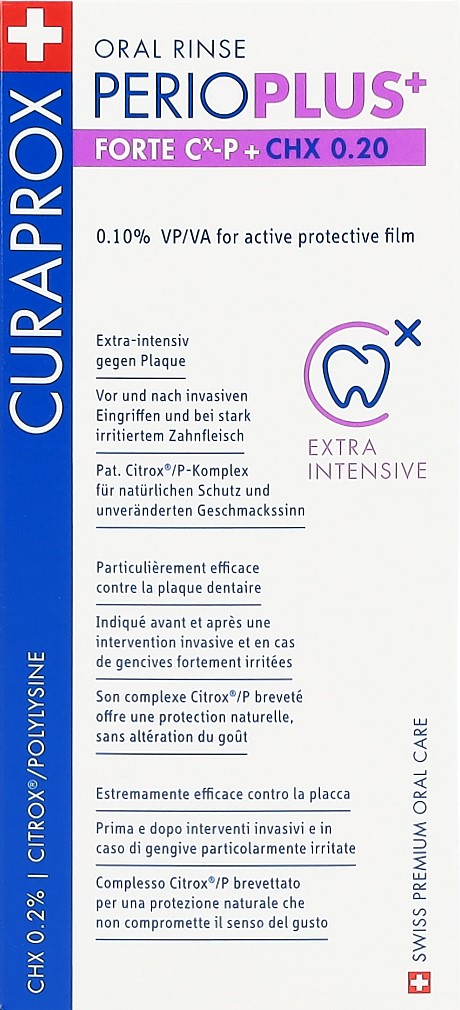CURAPROX Perio Plus Forte CHX 0.2 % 200 ml