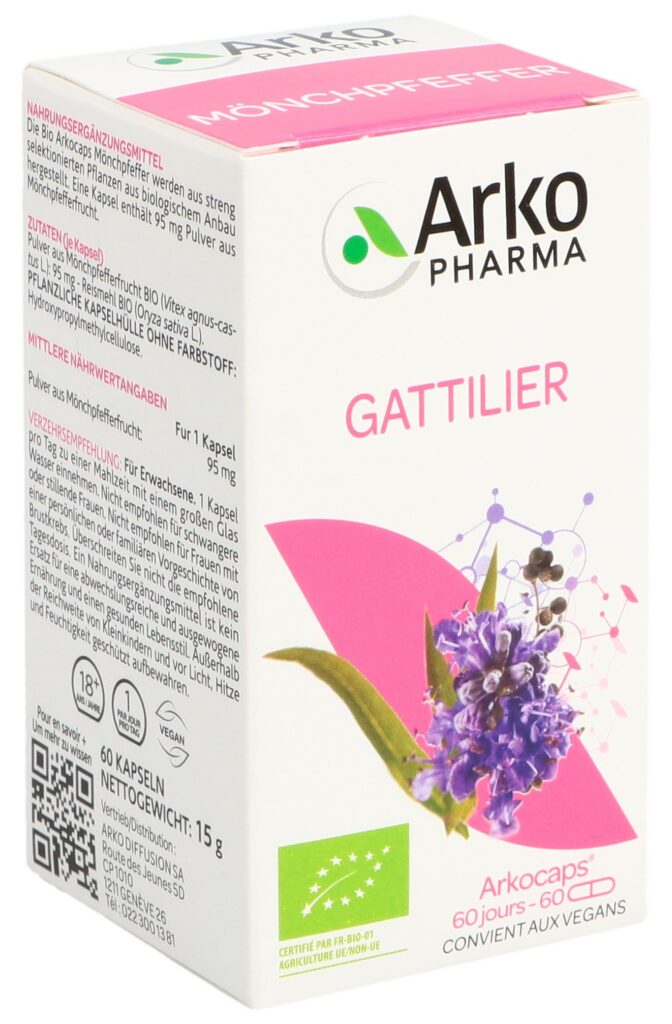 ARKOCAPS gattilier caps bio bte 60 pce