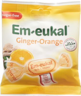 SOLDAN EM-EUKAL Ginger Orange sans sucre sach 50 g