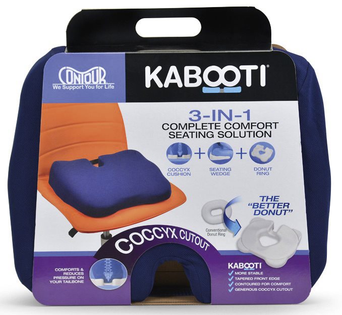 KABOOTI coussin de siège 3 en 1