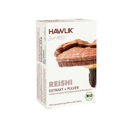 HAWLIK Reishi Extrait + poudre caps 60 pce