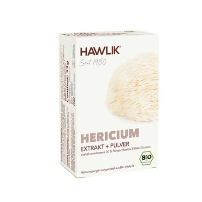 HAWLIK Hericium Extrait+poudre caps 60 pce
