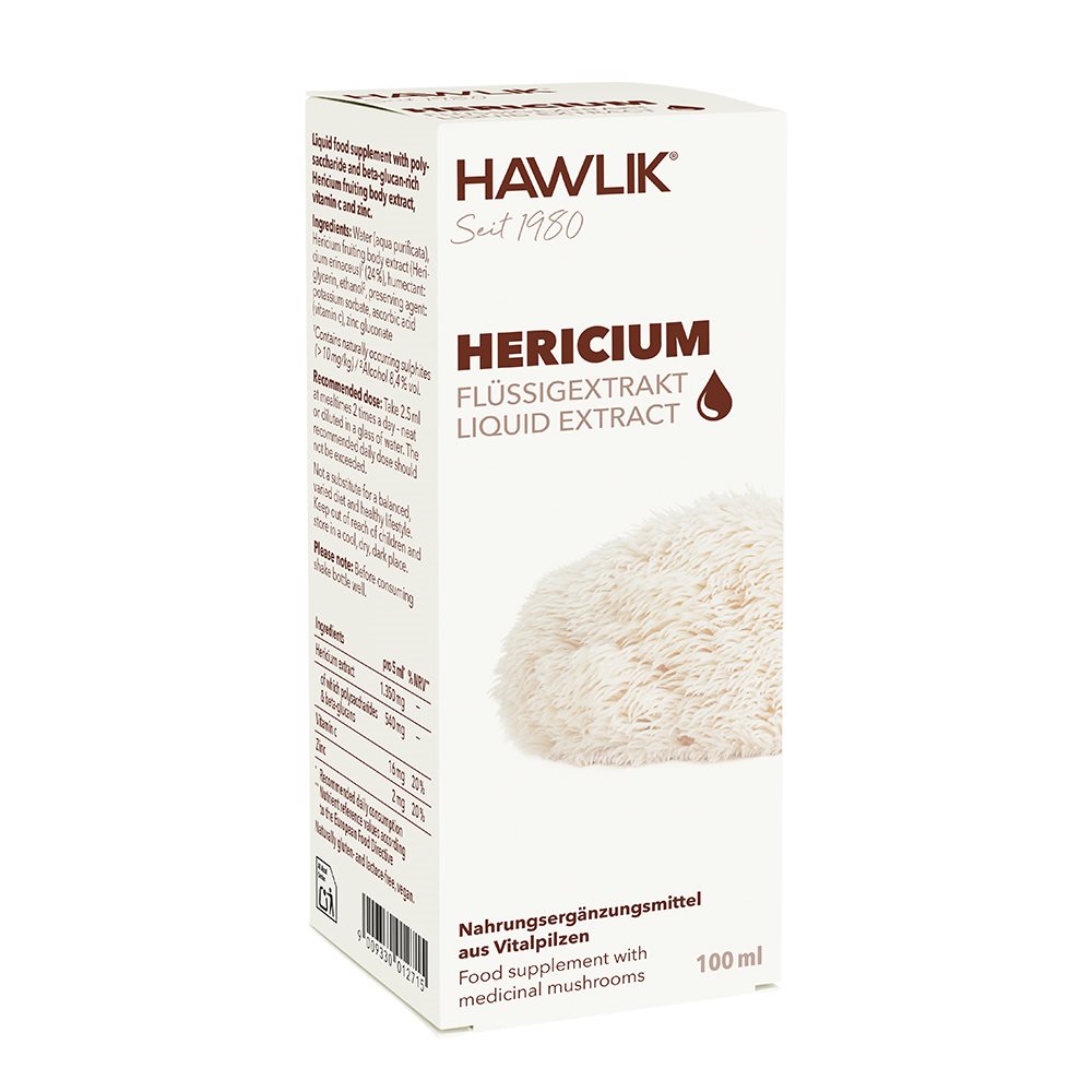 HAWLIK Extrait liquide d'héricium 100 ml