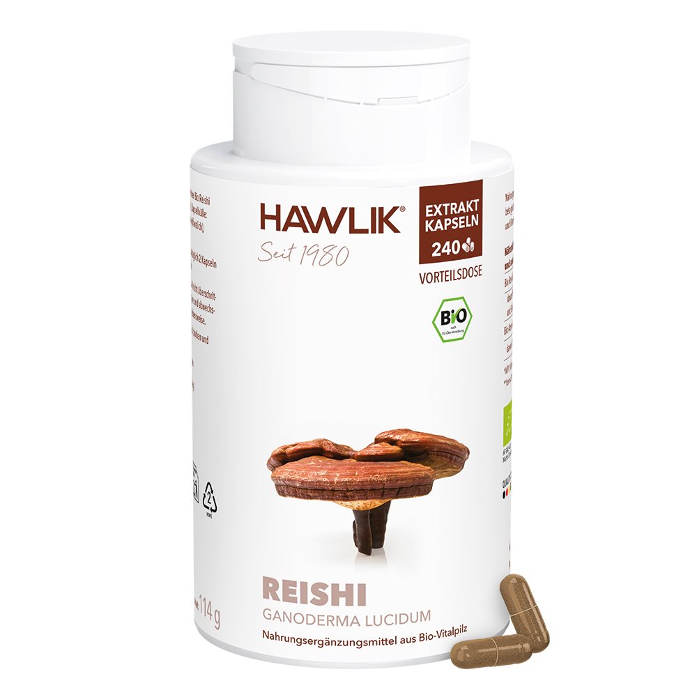 HAWLIK Reishi Extrait caps 240 pce