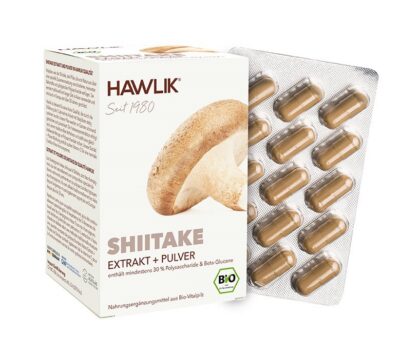 HAWLIK Shiitake Extrait + poudre caps 120 pce