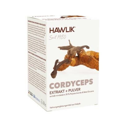 HAWLIK Cordyceps Extrait + poudre caps 120 pce