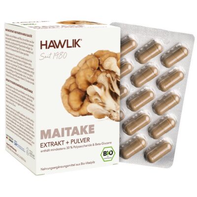 HAWLIK Maitake Extrait + poudre caps 120 pce