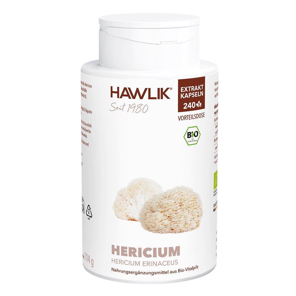 HAWLIK Hericium Extrait caps 240 pce