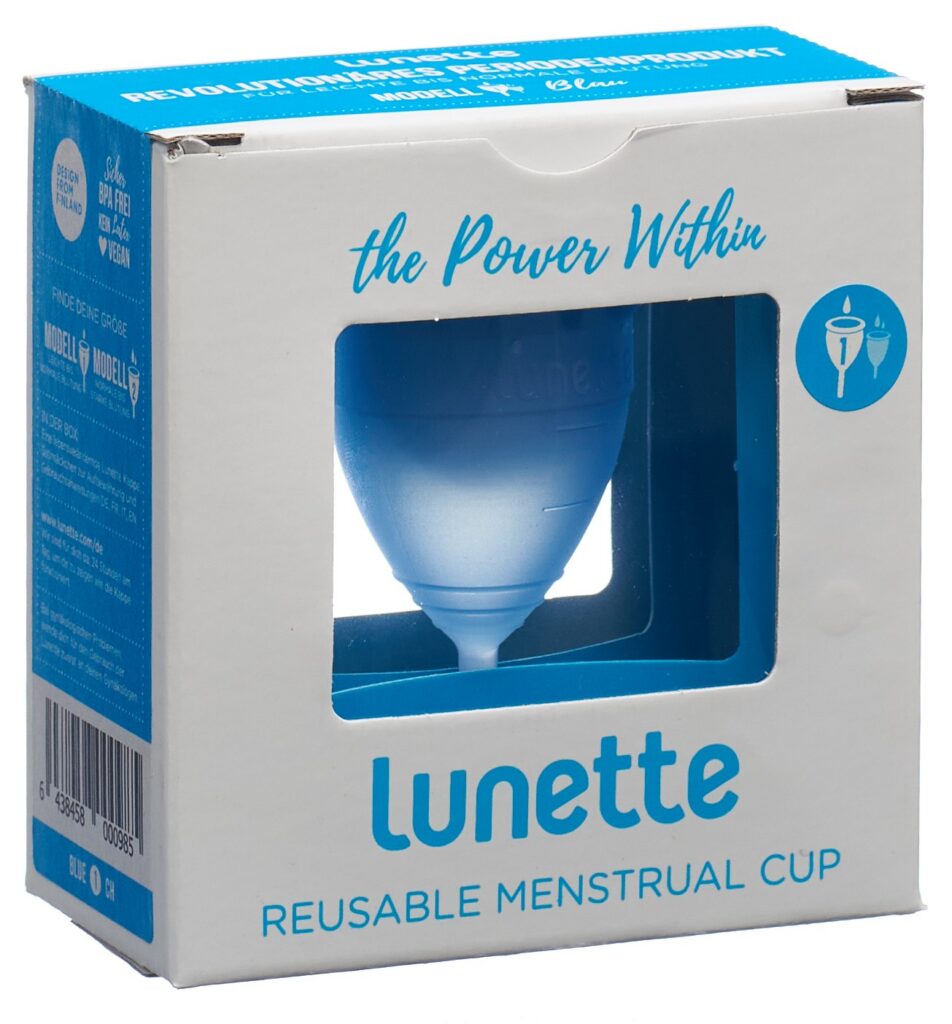 LUNETTE coupe menstruelle Gr1 bleu