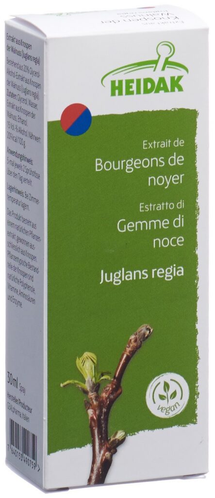 HEIDAK bourgeon juglans regia mac glyc 30 ml