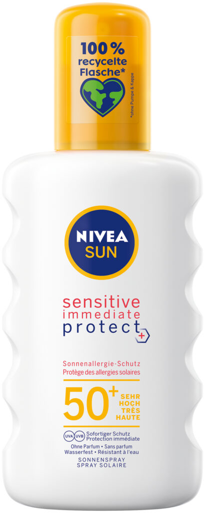 NIVEA SUN sens imm prot Spr FPS50+ 200 ml