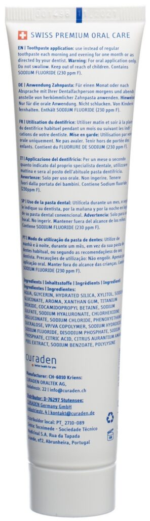 CURAPROX Perio Plus Support CHX 0.09 % tb 75 ml