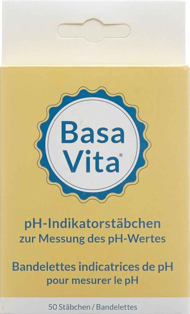 BASA VITA Bandelettes indicatrices de pH 50 pce