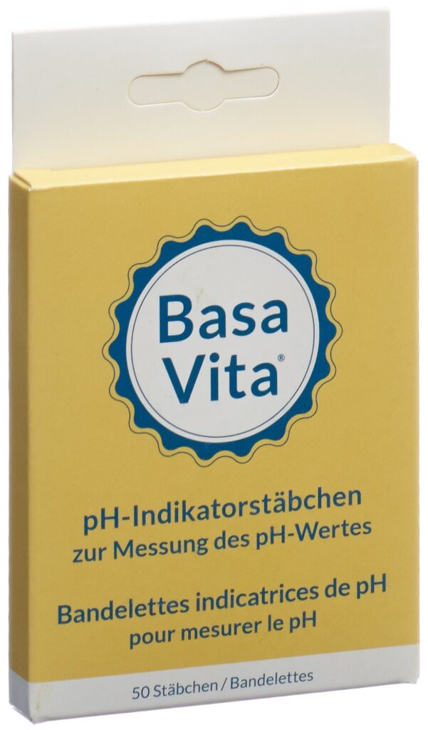 BASA VITA Bandelettes indicatrices de pH 50 pce