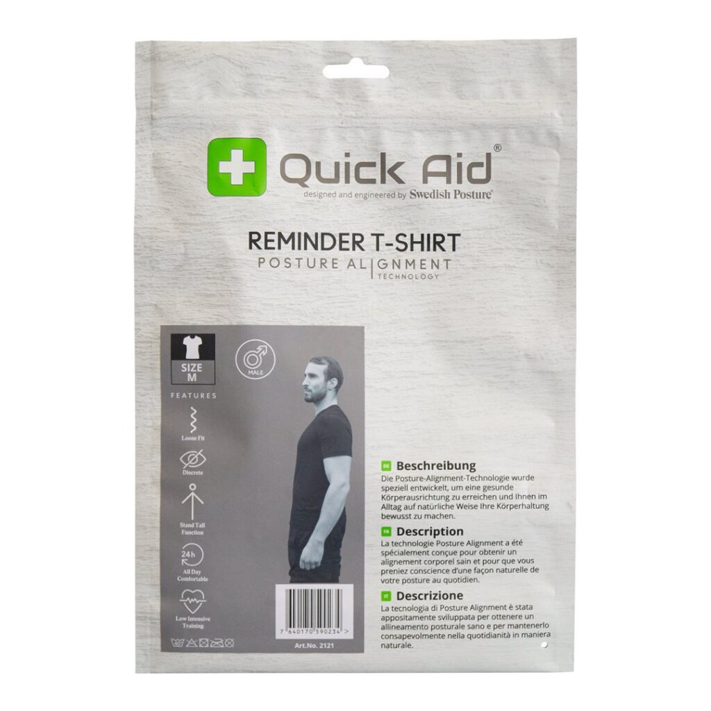 QUICK AID Reminder T-Shirt M Homme