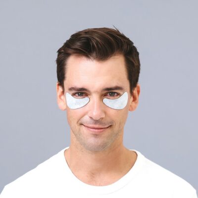 SKIN REPUBLIC Men's Anti-Fati Char Eye Pat 3 paire