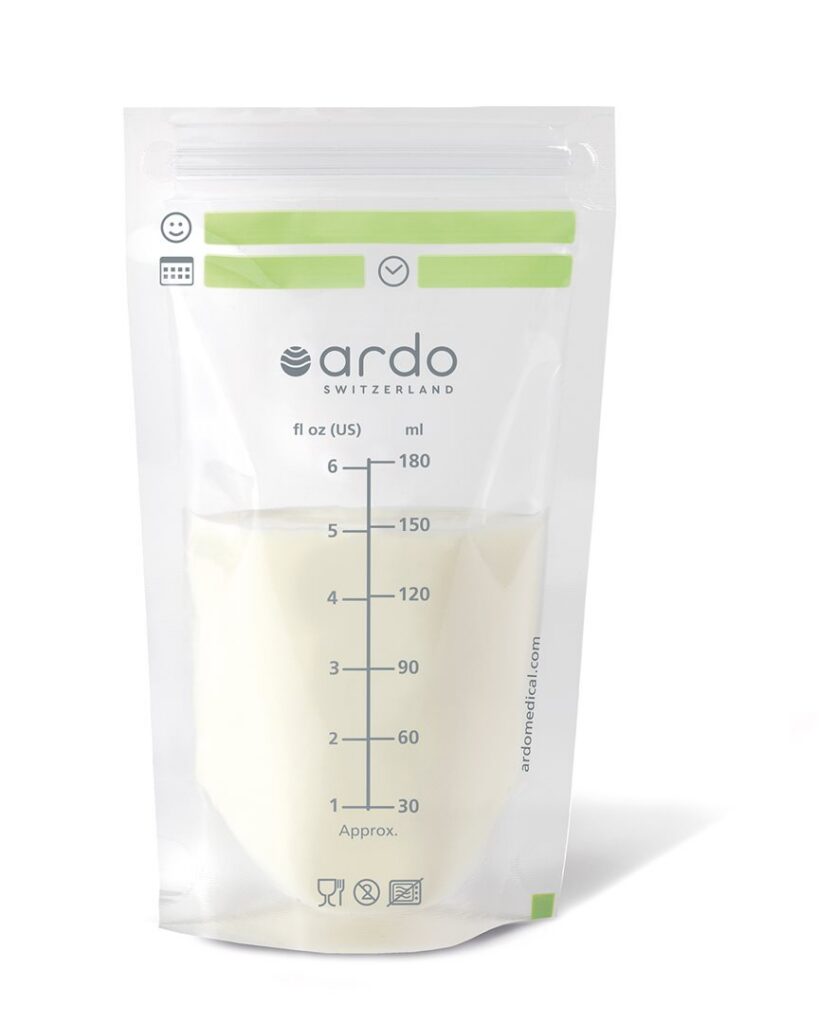 ARDO EASY STORE Sachet pour lait maternel 25 pce