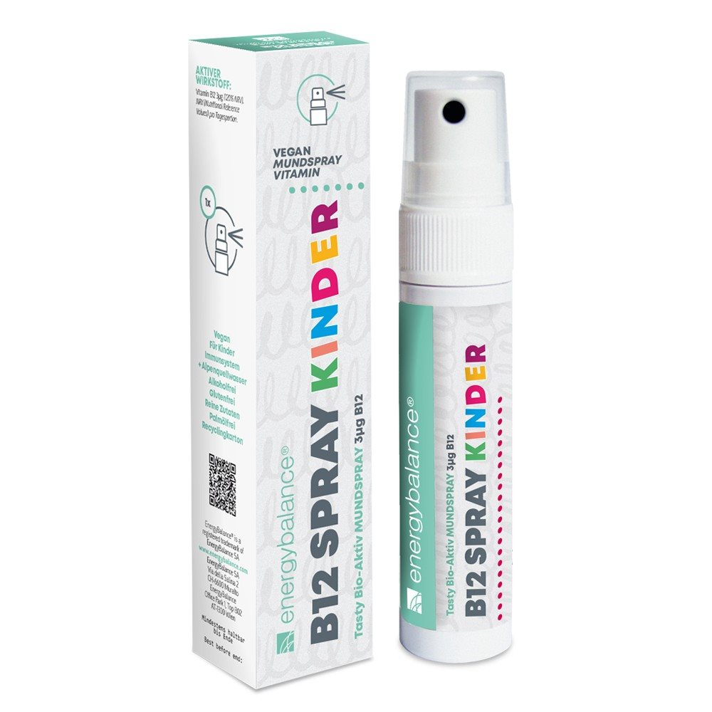 ENERGYBALANCE vitamine B12 spr enfant 3 mcg 30 ml