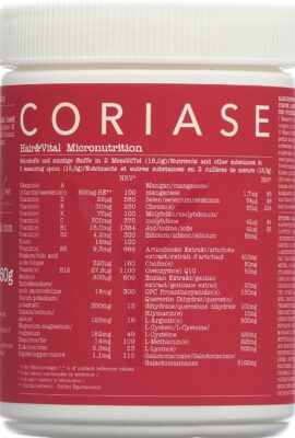 CORIASE Hair & Vital granulé bte 450 g