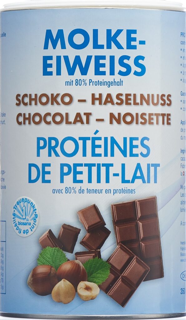 BIOSANA protéines petit-lait pdr choco-noise 350 g