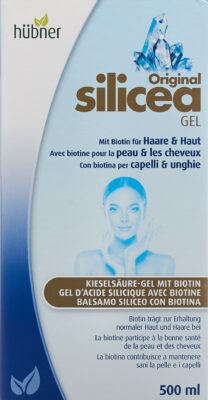 HÜBNER silicea gel av biotine peau&cheveux 500 ml