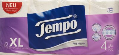 TEMPO papier toilette Premium 4plis 120feu 16 pce