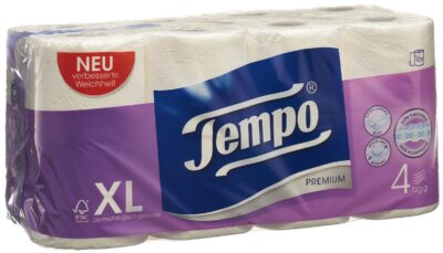 TEMPO papier toilette Premium 4plis 120feu 16 pce