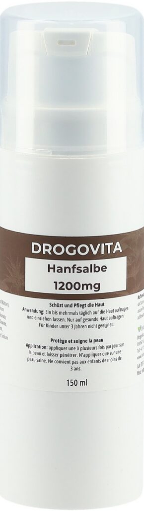 DROGOVITA pommade au chanvre 1200 mg dist 150 ml