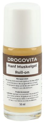 DROGOVITA chanvre gel massage roll-on 50 ml
