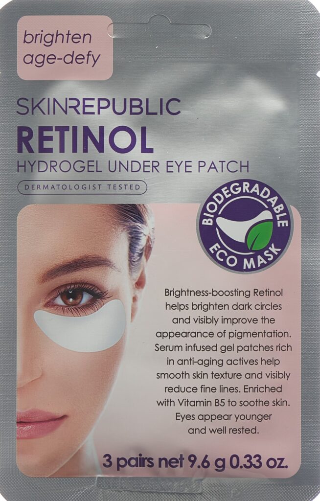 SKIN REPUBLIC Retinol Hydrogel Eye Patch 3 paire