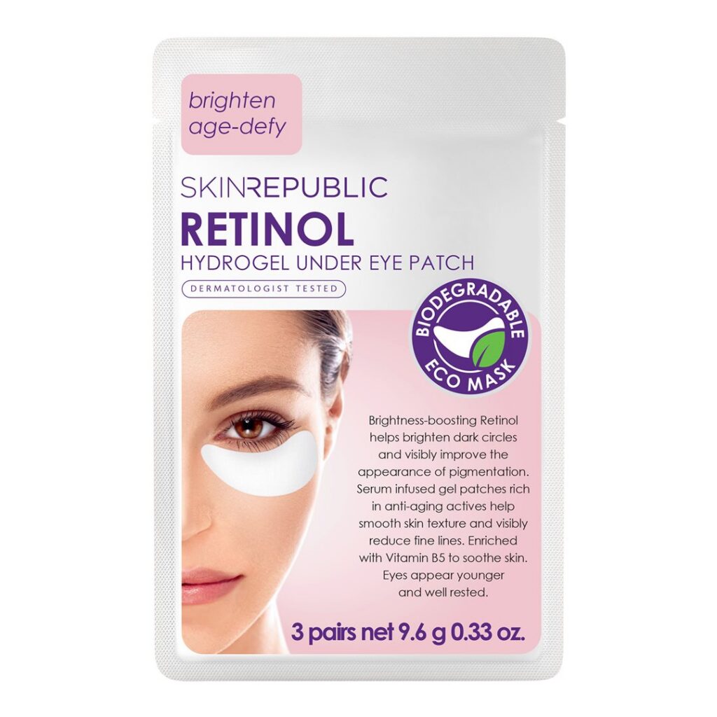 SKIN REPUBLIC Retinol Hydrogel Eye Patch 3 paire