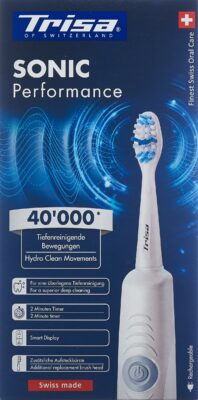 TRISA Sonic Performance brosse à dents sonique