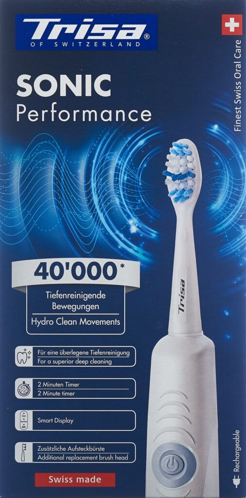 TRISA Sonic Performance brosse à dents sonique