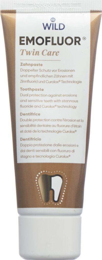 EMOFLUOR Twin Care dentifrice tb 75 ml