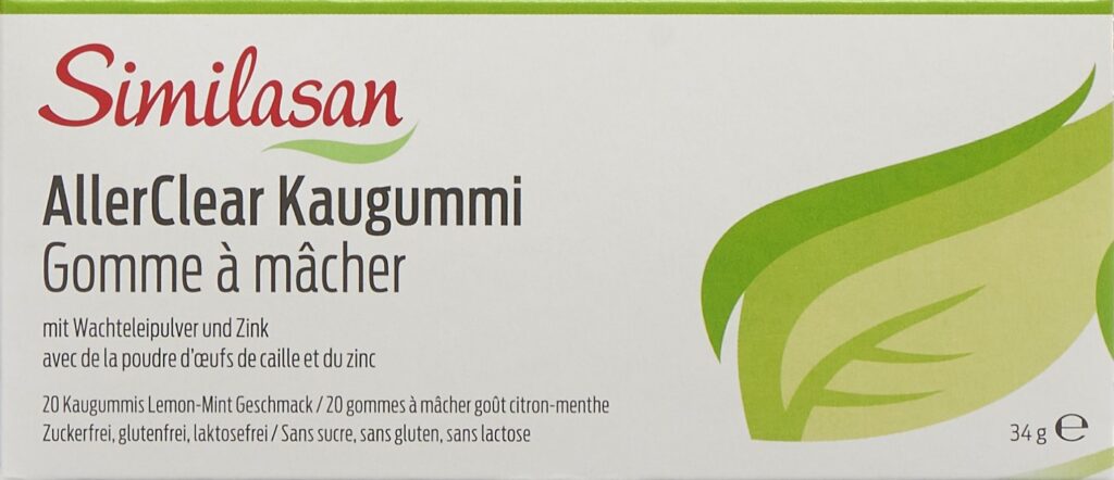 SIMILASAN AllerClear gomme à mâcher 20 pce