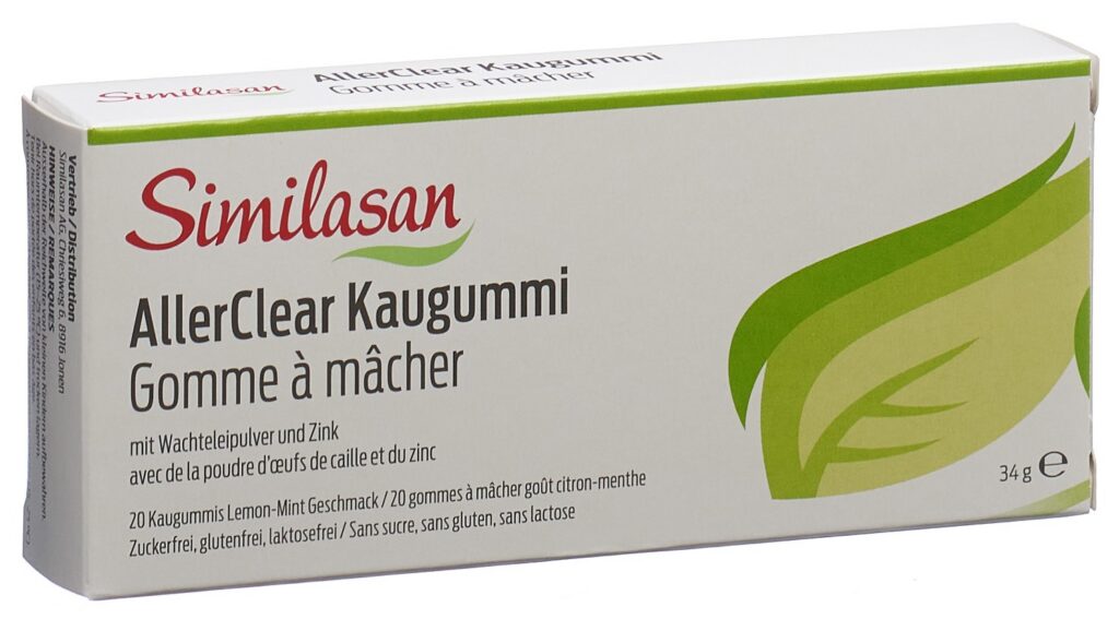 SIMILASAN AllerClear gomme à mâcher 20 pce