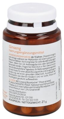 ARKOCAPS ginseng caps bte 45 pce