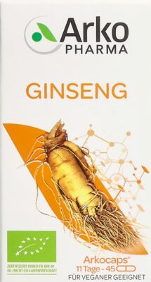 ARKOCAPS ginseng caps bte 45 pce