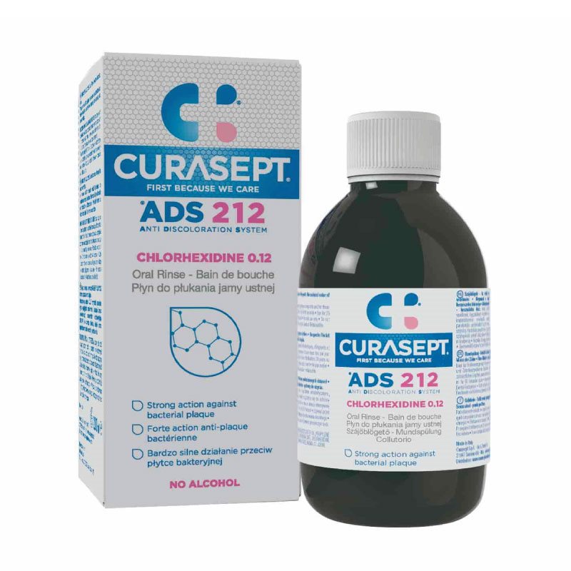 CURASEPT ADS 212 Mouthwash 0.12 % fl 200 ml